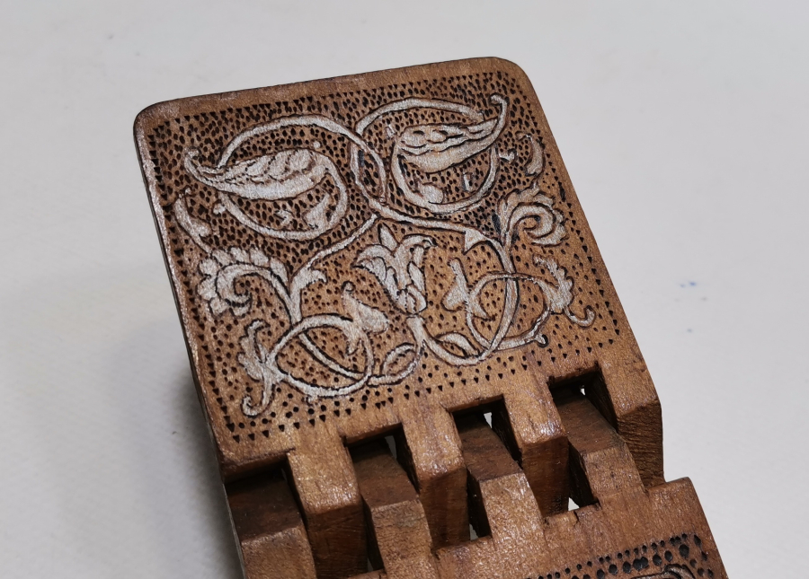 OSMANLI DÖNEMİ ÇOK NADİR EL OYMA İŞÇİLİKLİ RAHLE