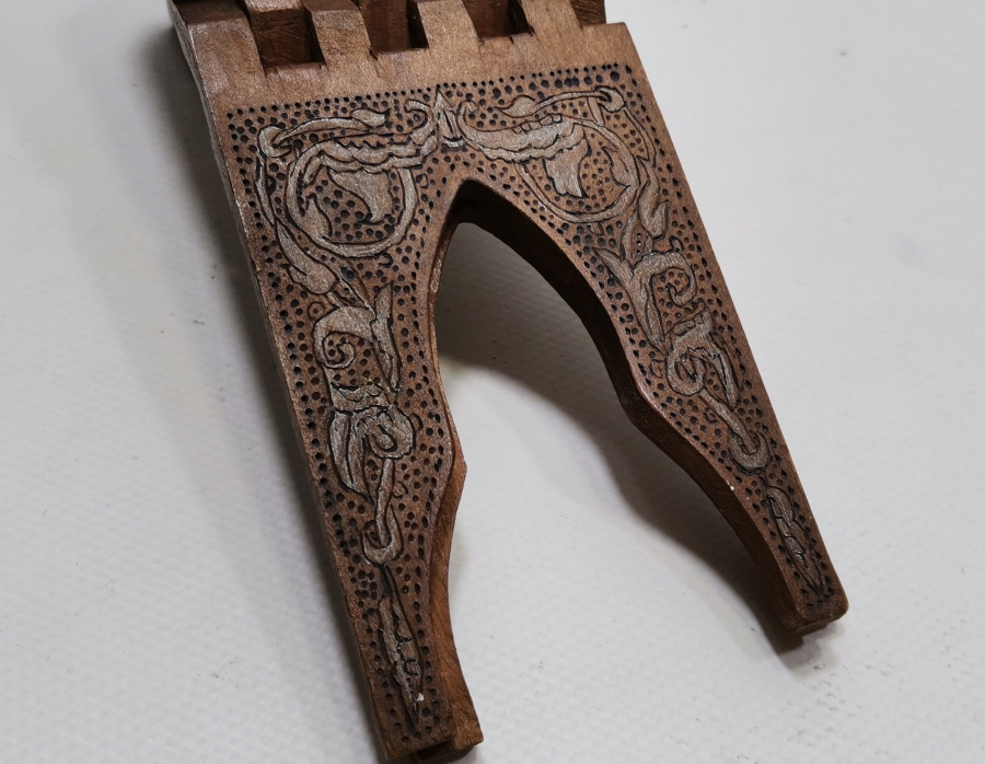 OSMANLI DÖNEMİ ÇOK NADİR EL OYMA İŞÇİLİKLİ RAHLE