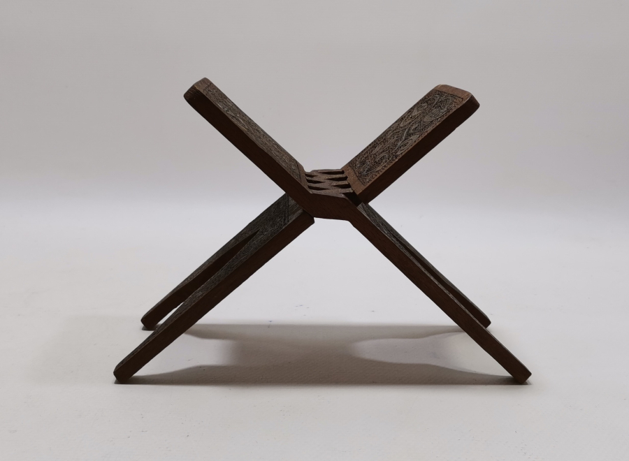 OSMANLI DÖNEMİ ÇOK NADİR EL OYMA İŞÇİLİKLİ RAHLE