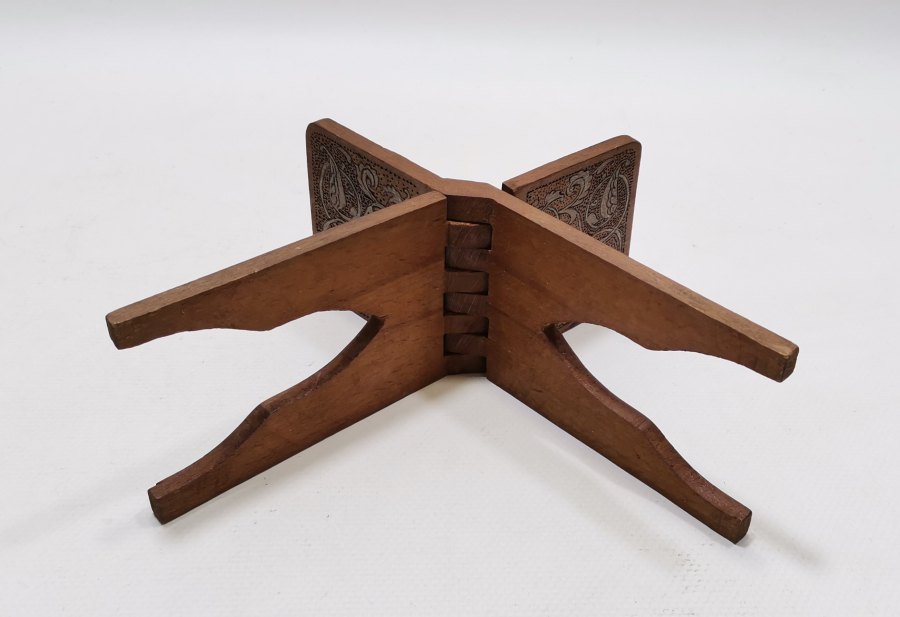 OSMANLI DÖNEMİ ÇOK NADİR EL OYMA İŞÇİLİKLİ RAHLE