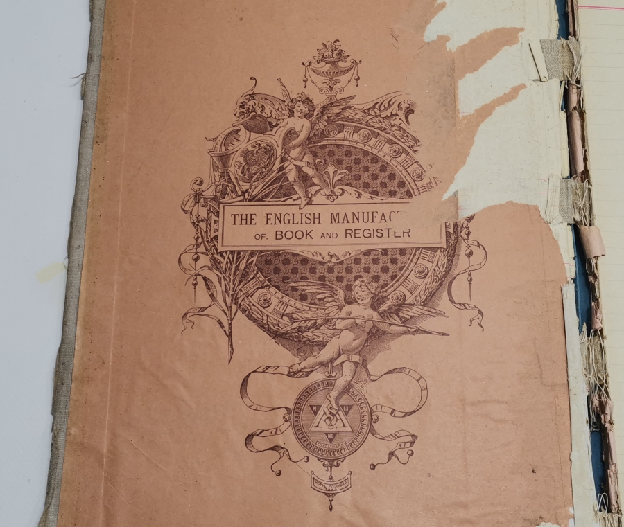 OSMANLI DÖNEMİ DEV BOYDA RUMCA YAZILI DEFTER