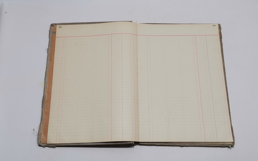 OSMANLI DÖNEMİ DEV BOYDA RUMCA YAZILI DEFTER