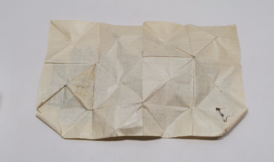 OSMANLI DÖNEMİ EL YAZMA ÇOK NADİR TILSIMLI HAMAYIL İÇİ