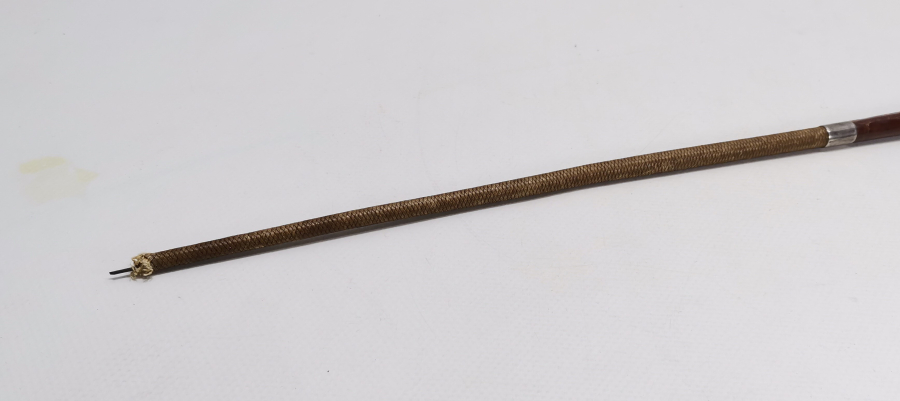 OSMANLI DÖNEMİ GÜMÜŞ SUBAY AT KAMÇISI