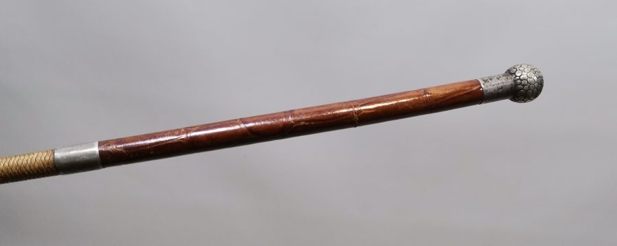 OSMANLI DÖNEMİ GÜMÜŞ SUBAY AT KAMÇISI