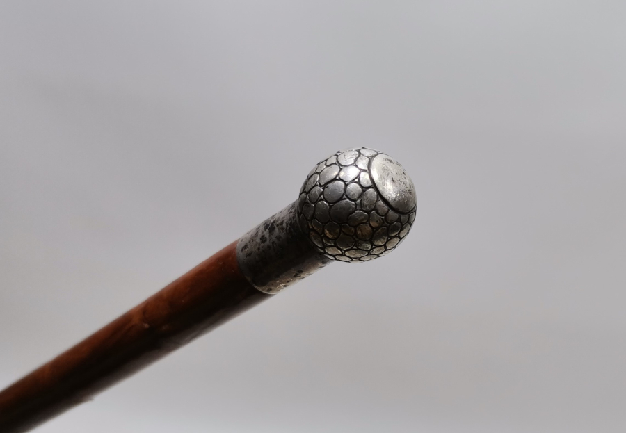 OSMANLI DÖNEMİ GÜMÜŞ SUBAY AT KAMÇISI