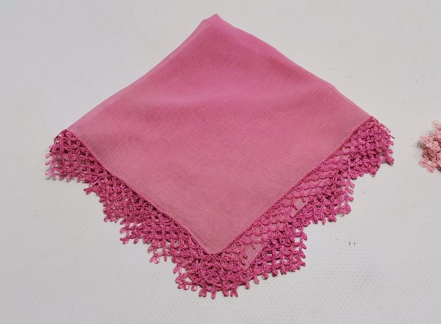 OSMANLI DÖNEMİ İPEK SÖZ MENDİLİ