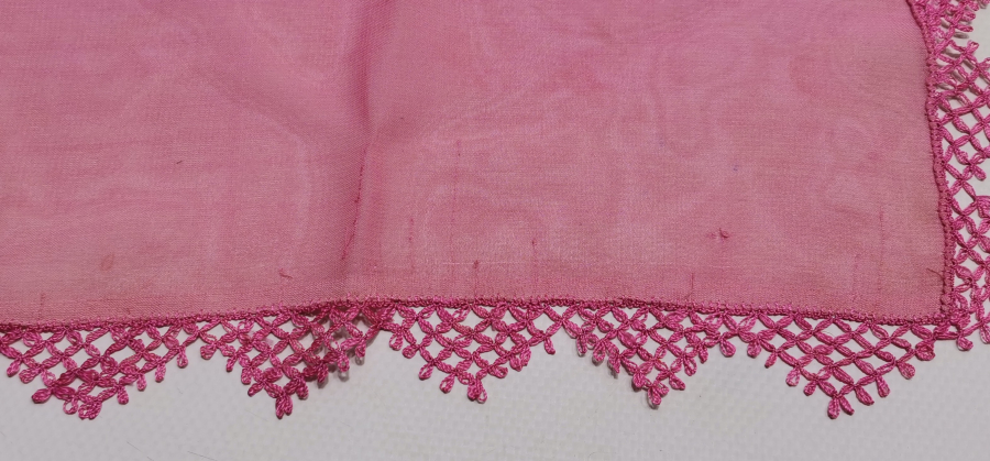 OSMANLI DÖNEMİ İPEK SÖZ MENDİLİ