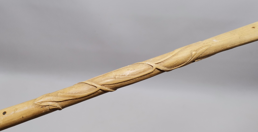 OSMANLI DÖNEMİ NADİR FORMDA TEKKE İŞİ SIRT KAŞIYICI