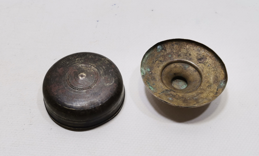 OSMANLI DÖNEMİ SÜLEYMANİYE DAMGALI ÇOK NADİR KAPAKLI PAMUKLUK