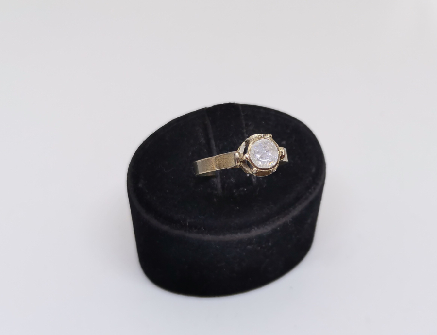 OSMANLI DÖNEMİ TEK TAŞ ELMAS YÜZÜK