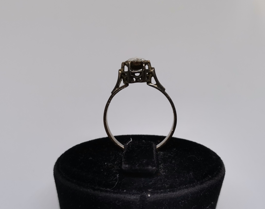 OSMANLI DÖNEMİ TEK TAŞ ELMAS YÜZÜK