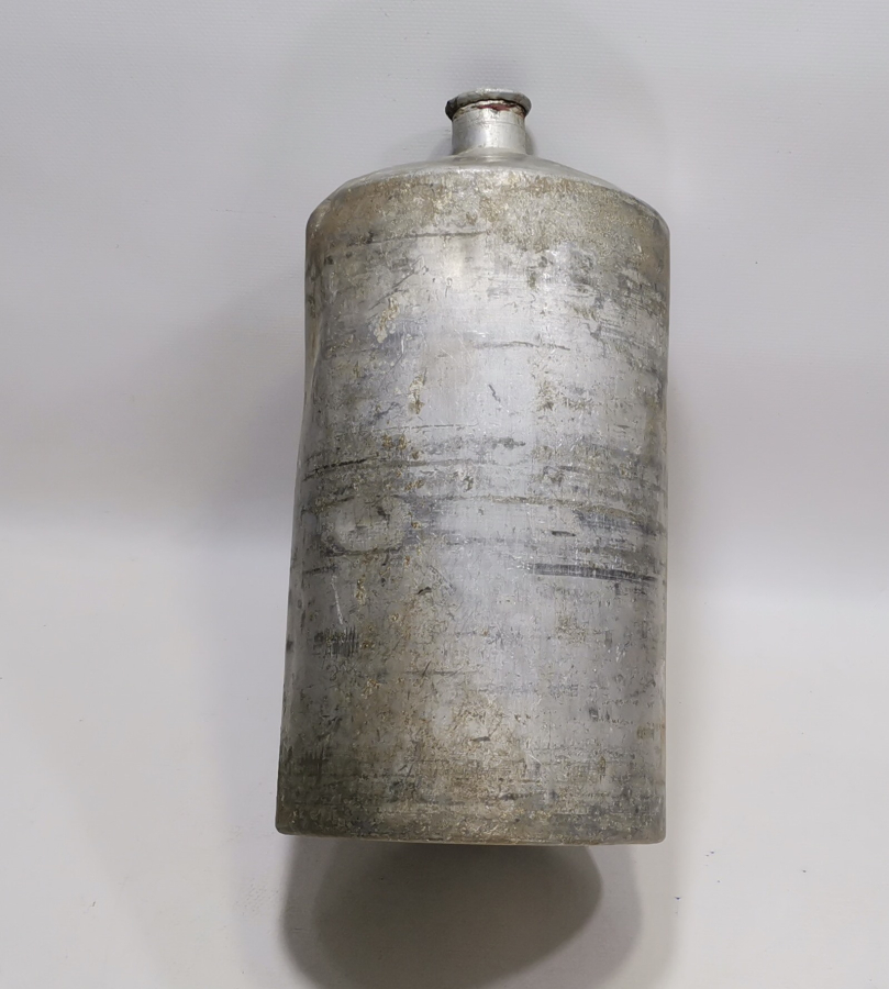 OSMANLI DÖNEMİ ÜZERİ OSMANLICA YAZILI ASKERİ İLAÇ ŞİŞESİ