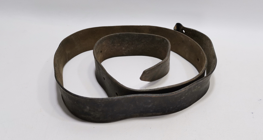 OSMANLI DÖNEMİ ÜZERİ YAZILI SUBAY KEMERİ