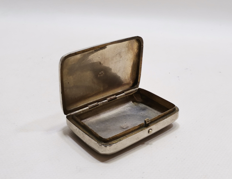 OSMANLI DÖNEMİ VAN DAMGALI ERMENİ USTA İŞİ GÜMÜŞ SAVATLI TABAKA