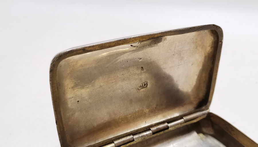 OSMANLI DÖNEMİ VAN DAMGALI ERMENİ USTA İŞİ GÜMÜŞ SAVATLI TABAKA