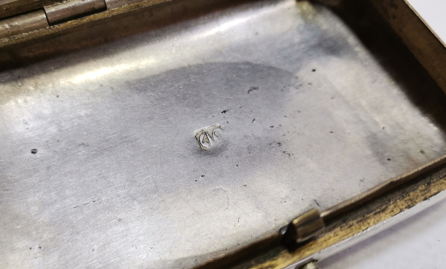 OSMANLI DÖNEMİ VAN DAMGALI ERMENİ USTA İŞİ GÜMÜŞ SAVATLI TABAKA