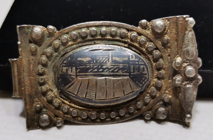 OSMANLI DÖNEMİ VAN ERMENİ İŞİ GELİN KEMERİ PARÇASI