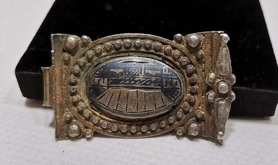 OSMANLI DÖNEMİ VAN ERMENİ İŞİ GELİN KEMERİ PARÇASI