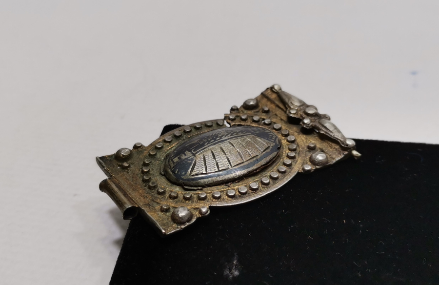 OSMANLI DÖNEMİ VAN ERMENİ İŞİ GELİN KEMERİ PARÇASI