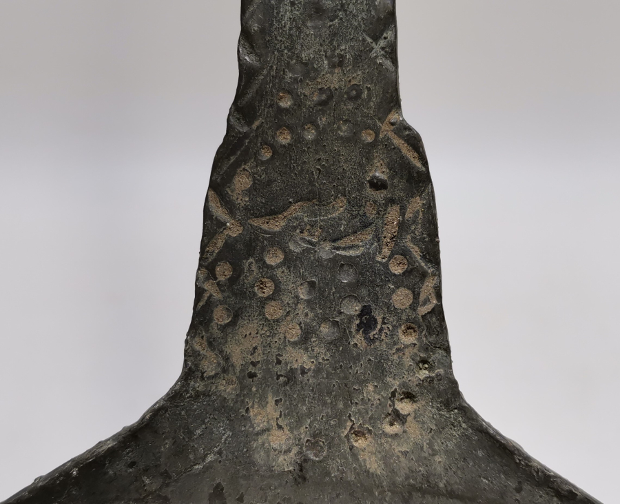 ÜZERİNDE OSMANLICA İZMİR YAZILI ÇOK NADİR BAKIR KEVGİR