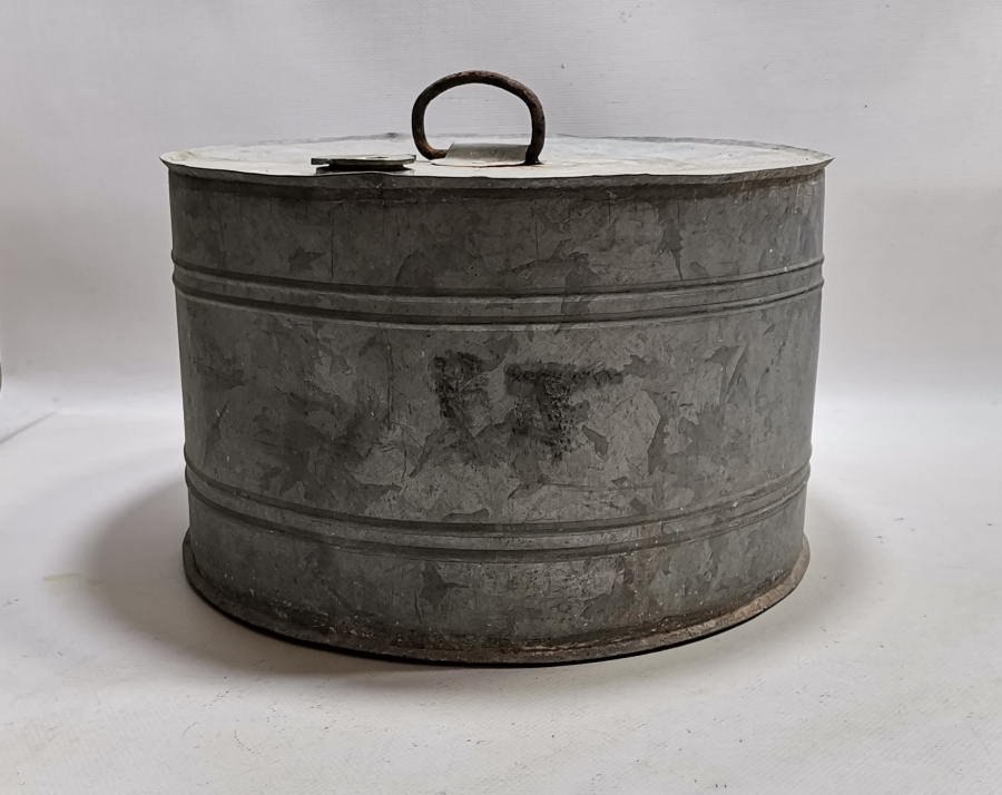 ÜZERİNDE OSMANLICA RODOS YAZILI ÇOK NADİR BÜYÜK BOY GAZ YAĞI TENEKESİ