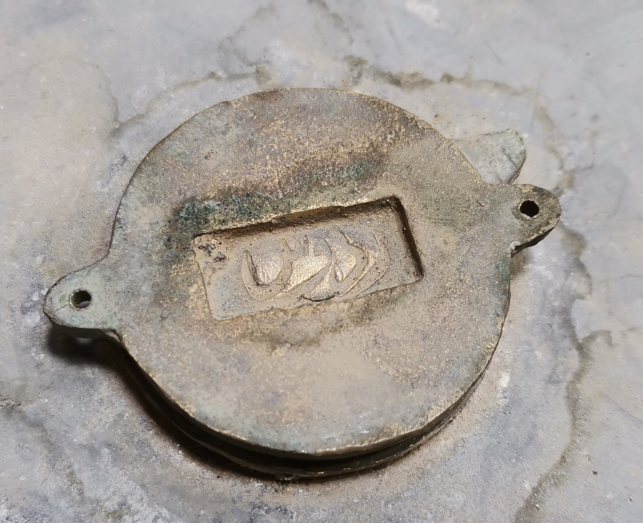 ÜZERİNDE OSMANLICA RODOS YAZILI ÇOK NADİR BÜYÜK BOY GAZ YAĞI TENEKESİ