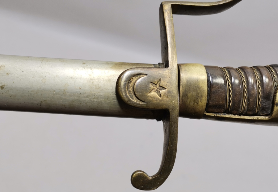 OSMANLI DÖNEMİ  BOYNUZ SAPLI SUBAY KILICI