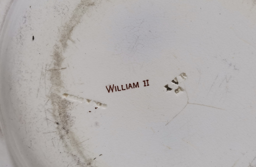 2. WİLLİAM DÖNEMİ OSMANLI PAZARI İÇİN YAPILMIŞ PORSELEN TABAK