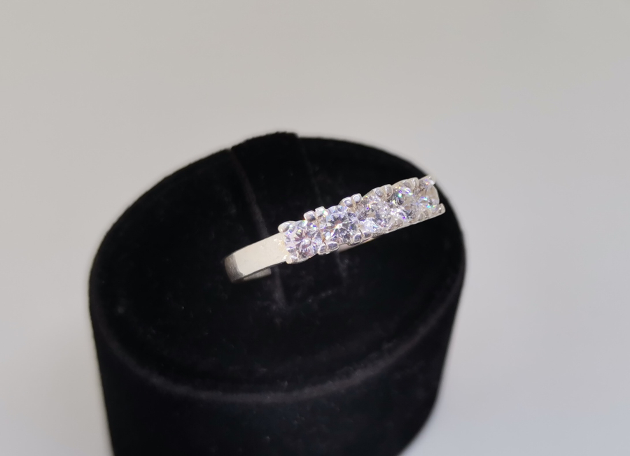 BEŞ TAŞ GÜMÜŞ YÜZÜK