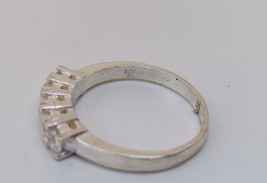 BEŞ TAŞ GÜMÜŞ YÜZÜK