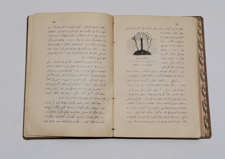 DOKTOR YÜZBAŞI MAKRİ TARAFINDAN YAZILMIŞ NADİR OSMANLICA COĞRAFYA KİTABI