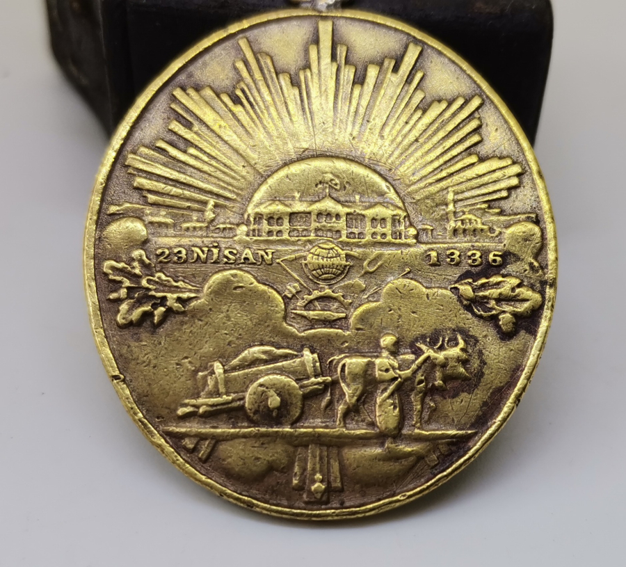 ORJİNAL KURDELASI İLE İSTİKLAL SAVAŞI MADALYASI - İSTİKLAL MADALYASI