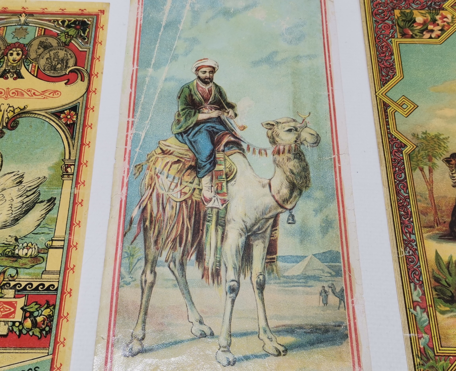 OSMANLI DÖNEMİ 3 ADET FES ETİKETİ