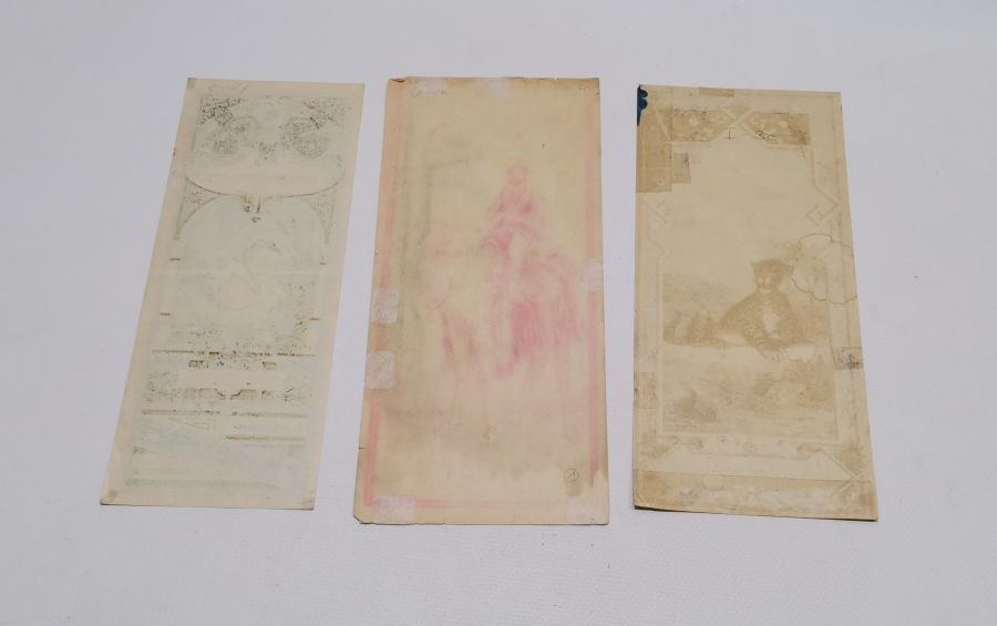 OSMANLI DÖNEMİ 3 ADET FES ETİKETİ