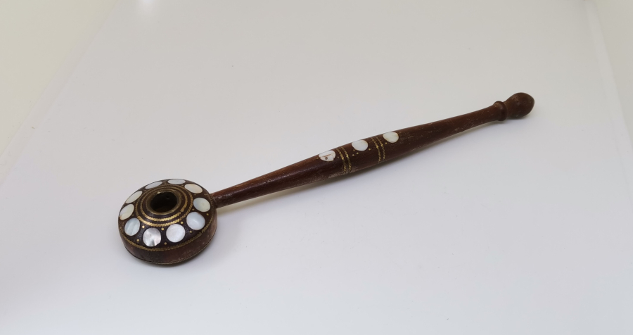 OSMANLI DÖNEMİ BÜYÜK BOY AFYON İŞİ SİGARA AĞIZLIĞI