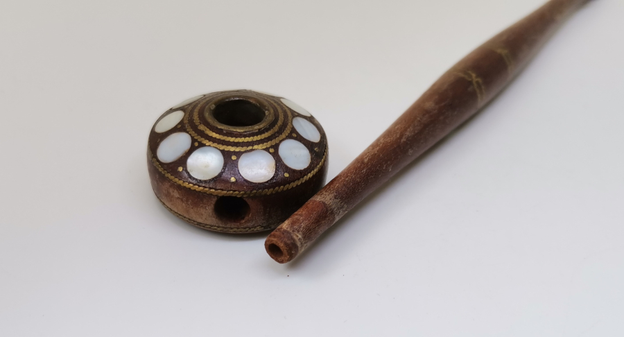 OSMANLI DÖNEMİ BÜYÜK BOY AFYON İŞİ SİGARA AĞIZLIĞI