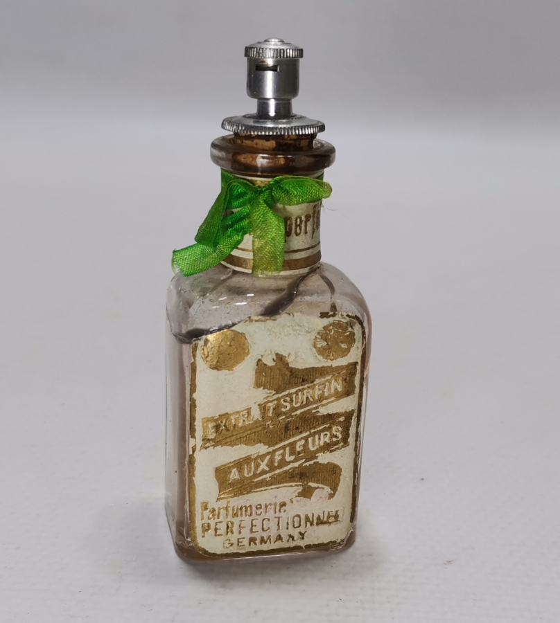 OSMANLI DÖNEMİ ÇOK NADİR ETİKETLİ KOKU ŞİŞESİ