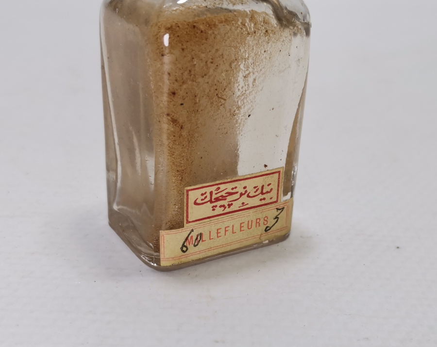 OSMANLI DÖNEMİ ÇOK NADİR ETİKETLİ KOKU ŞİŞESİ