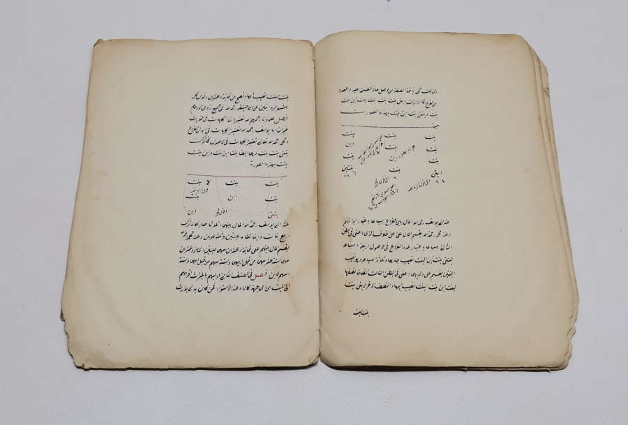 OSMANLI DÖNEMİ EL YAZMA FERAİZ KİTABI - İSLAM HUKUKUNDA MİRAS TAKSİMİ