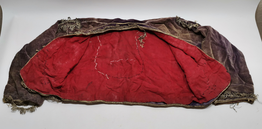 OSMANLI DÖNEMİ GÜMÜŞ SIRMA İŞÇİLİKLİ AŞİRET / BOY İŞLEMELİ GELİN CEPKENİ