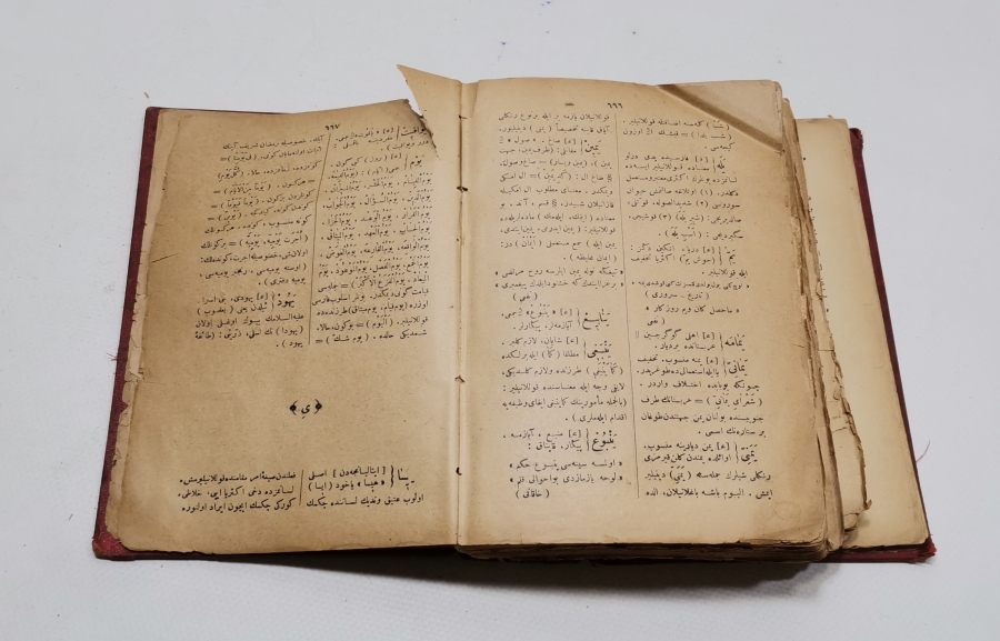 OSMANLI DÖNEMİ SARAY CİLTLİ BÜYÜK BOY NADİR SÖZLÜK