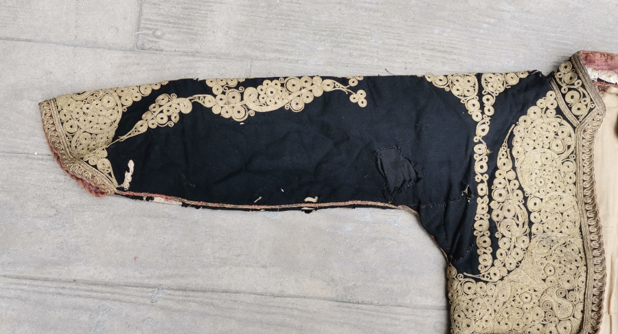 OSMANLI DÖNEMİ SIRMA İŞÇİLİKLİ GELİN CEPKENİ