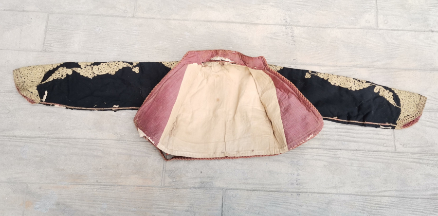 OSMANLI DÖNEMİ SIRMA İŞÇİLİKLİ GELİN CEPKENİ