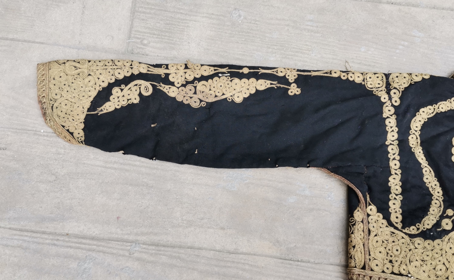 OSMANLI DÖNEMİ SIRMA İŞÇİLİKLİ GELİN CEPKENİ