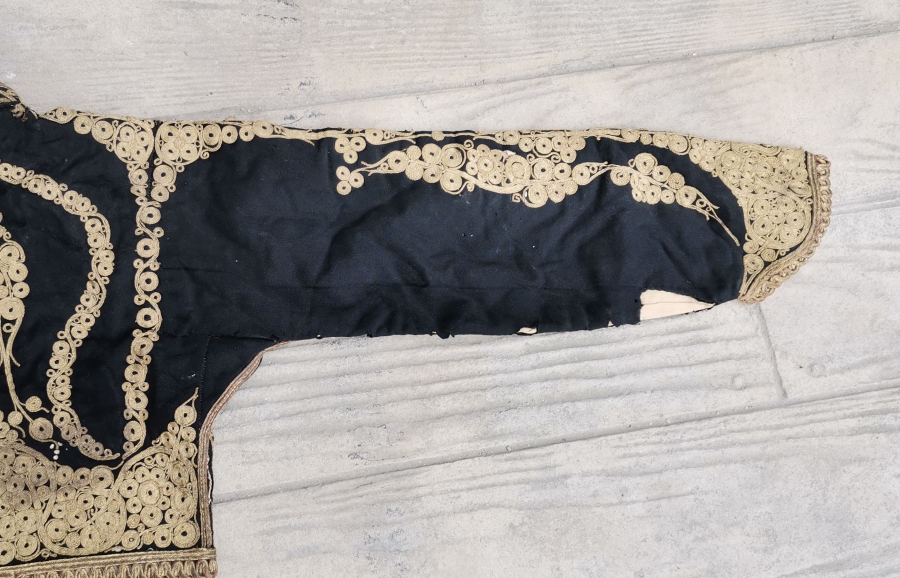 OSMANLI DÖNEMİ SIRMA İŞÇİLİKLİ GELİN CEPKENİ