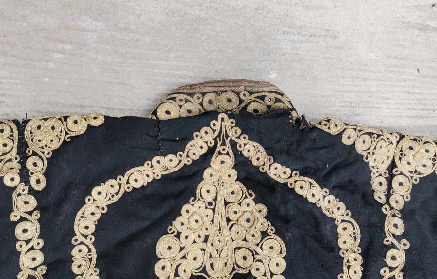 OSMANLI DÖNEMİ SIRMA İŞÇİLİKLİ GELİN CEPKENİ