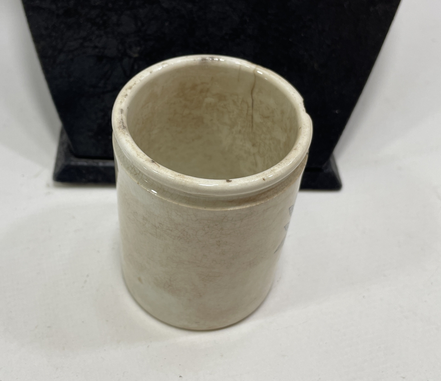 OSMANLI DÖNEMİ ÜZERİ OSMANLICA YAZILI ÇOK NADİR BOYA KUTUSU