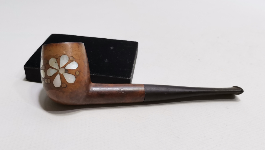 SEDEF ÇAKMA İŞÇİLİKLİ ANTİKA PİPO