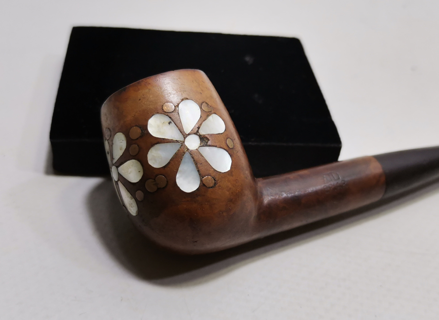 SEDEF ÇAKMA İŞÇİLİKLİ ANTİKA PİPO